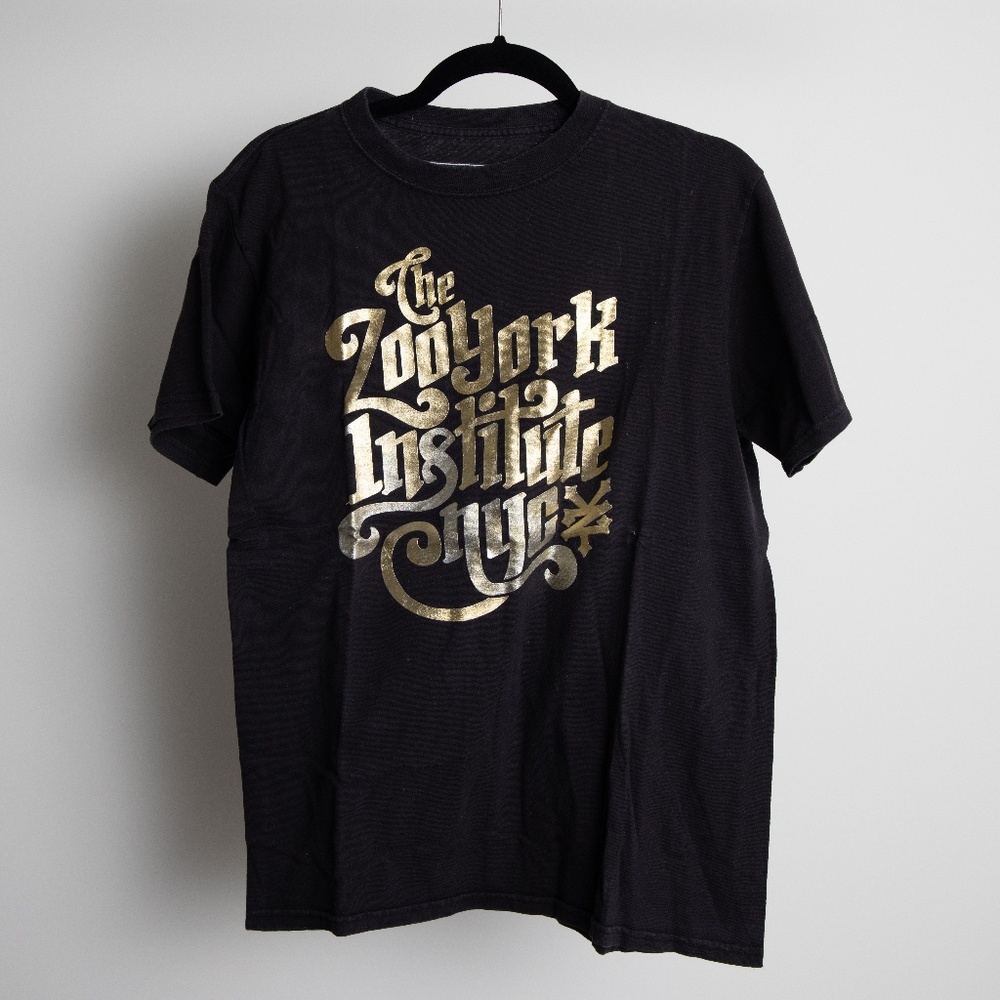 Zoo York Institute NYC Gold Print Tee